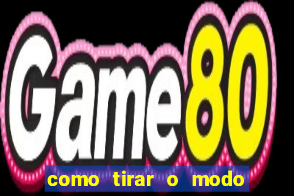 como tirar o modo demonstra  o da tv philco